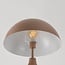 Design gulvlampe Mura i metal - varm taupe