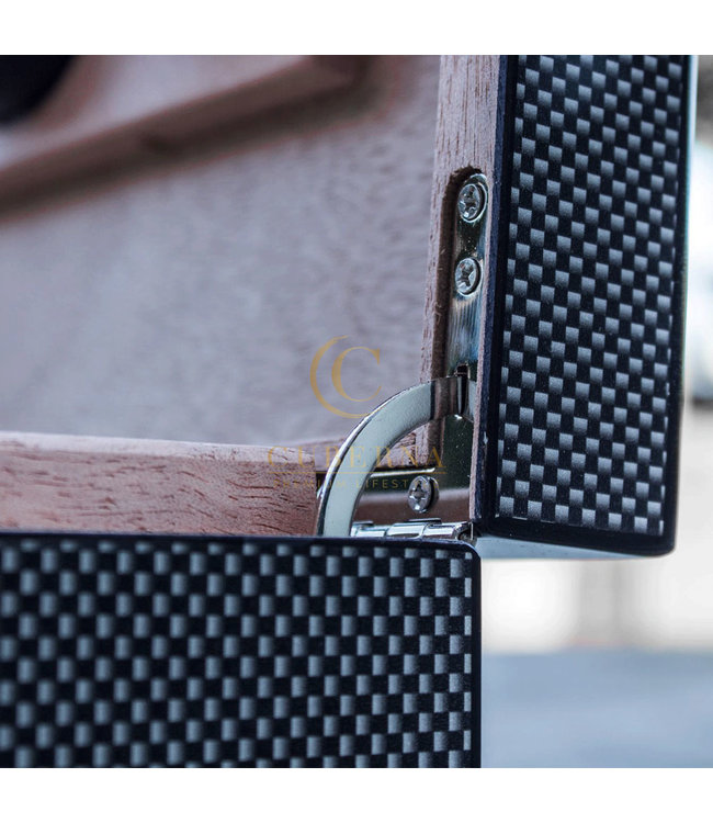 Humidor Bookwill Karbon