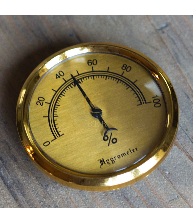 Großer Hygrometer Klassik Bronze