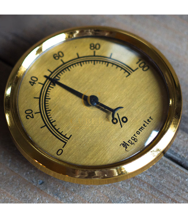 Großer Hygrometer Klassik Bronze