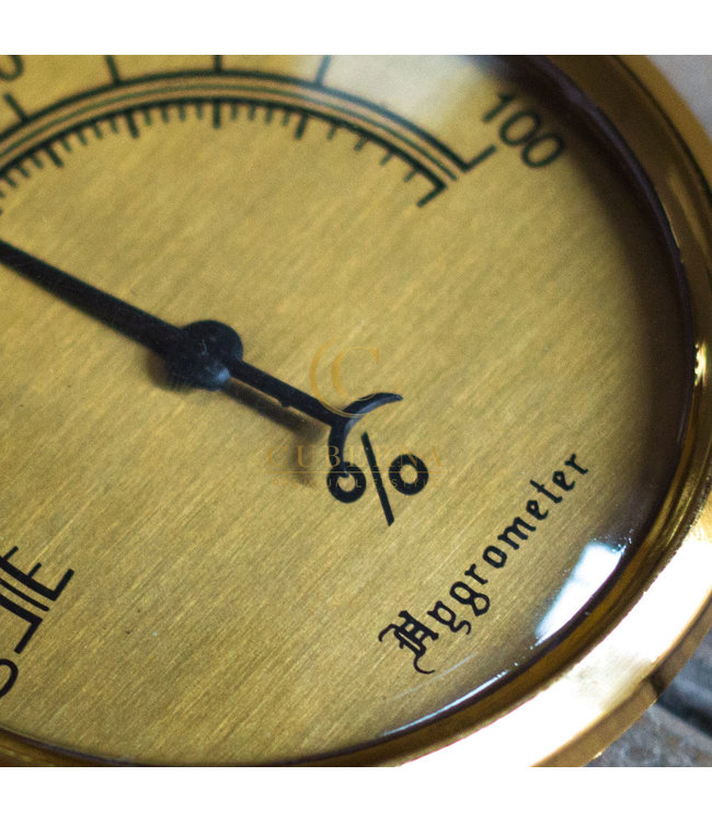 Großer Hygrometer Klassik Bronze