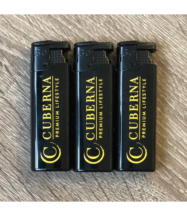 Cuberna Set von 3 jetflame Zigarrenfeuerzeug