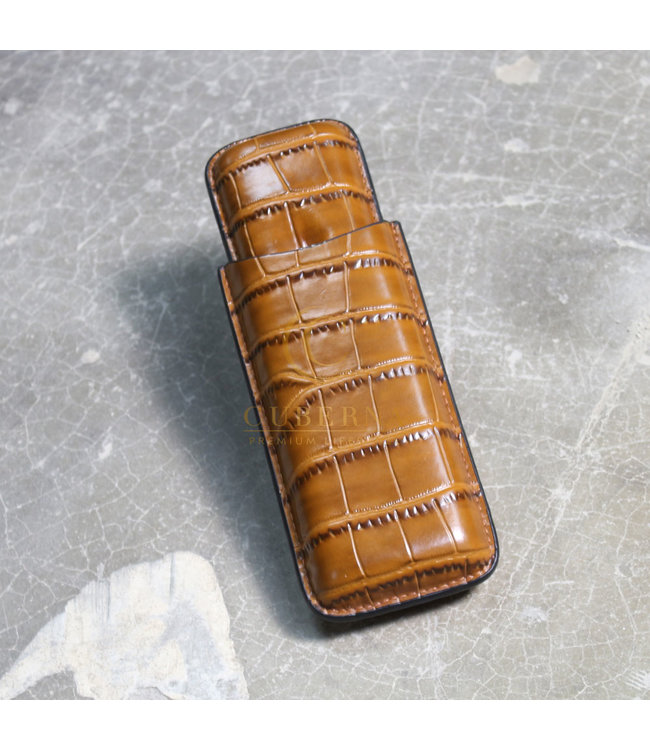 Leder Zigarrenetui Exotic