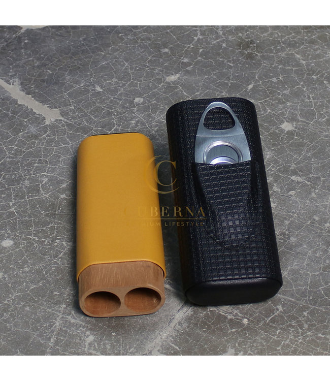 Leder Zigarrenetui Colby