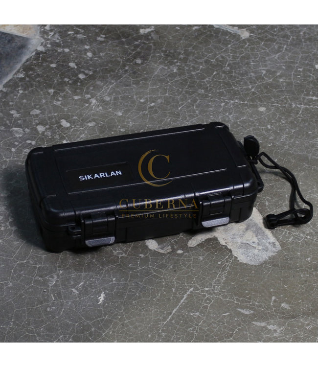 Reisehumidor schwarz 5 Zigarren