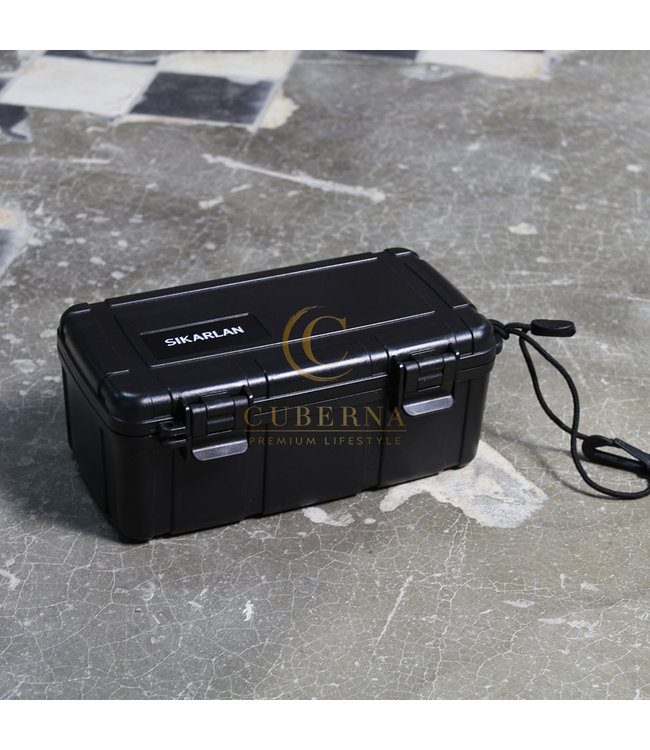 Reisehumidor schwarz 10 Zigarren