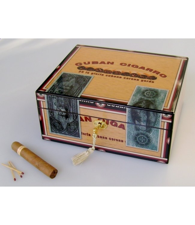 Humidor Cuban Cigarro