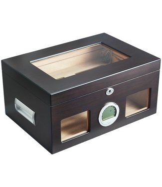 Humidor Braun Digital mit Fenster