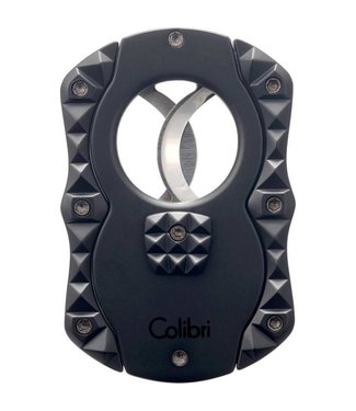 Zigarrenschneider Colibri Quasar Double cut schwarz