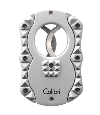 Zigarrenschneider Colibri Quasar Double cut silber