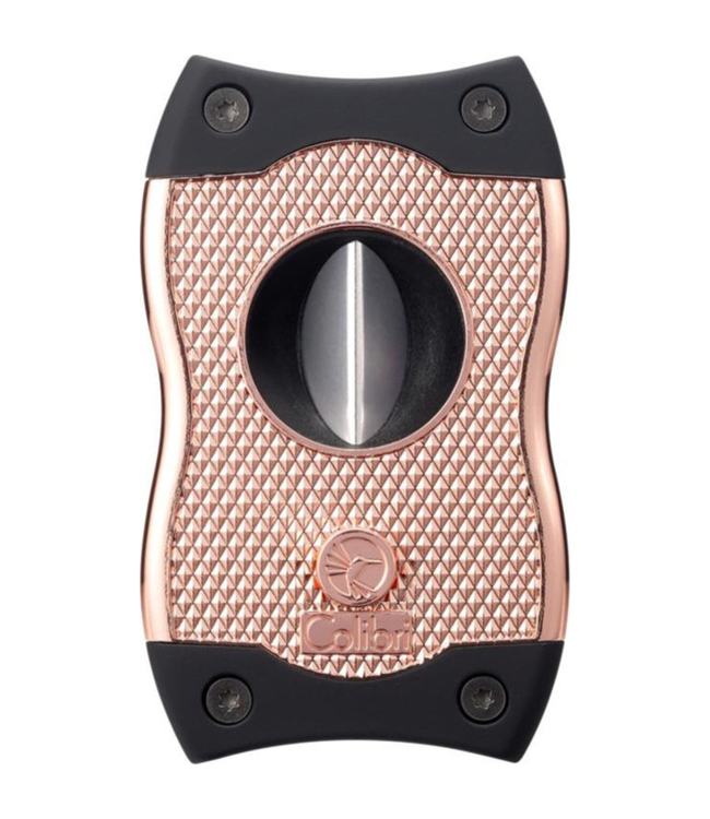 Zigarrenschneider Colibri SV-Cut rosé gold - schwarz