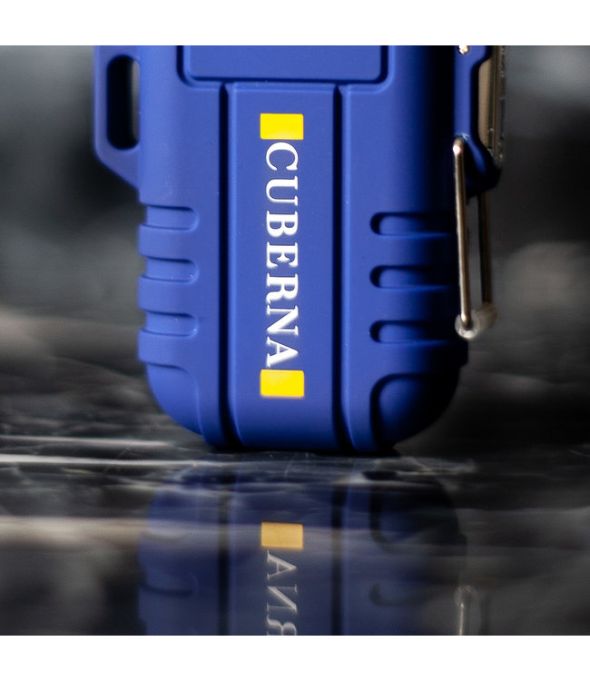 Cuberna Wasserdichtes Elektrisches Lichtbogen Feuerzeug USB Aufladbar Blauw