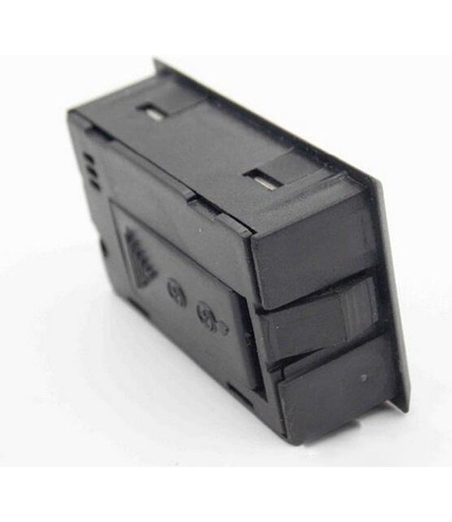 Digitale Hygrometer met Thermostaat - Voor binnen en buiten - Zwart - Temperatuur- en luchtvochtigheidsmeter inclusief batterij