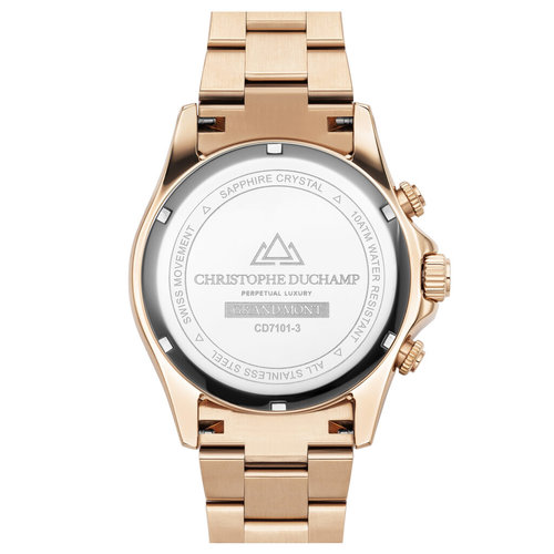 Christophe Duchamp Christophe Duchamp Grand Mont - Light Rose Gold Christophe Duchamp Christophe Duchamp Grand Mont - Light Rose Gold