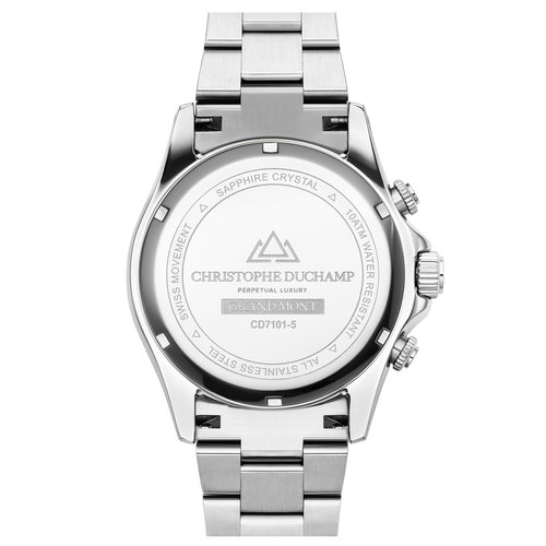 Christophe Duchamp Christophe Duchamp Grand Mont - Silver IP Black