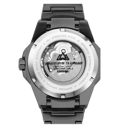 Christophe Duchamp Christophe Duchamp Raidillon Skeleton Automatic - Black