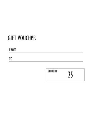 THE €25 VOUCHER