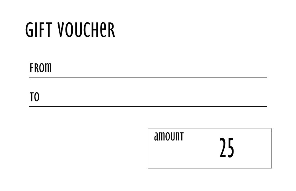 THE €25 VOUCHER