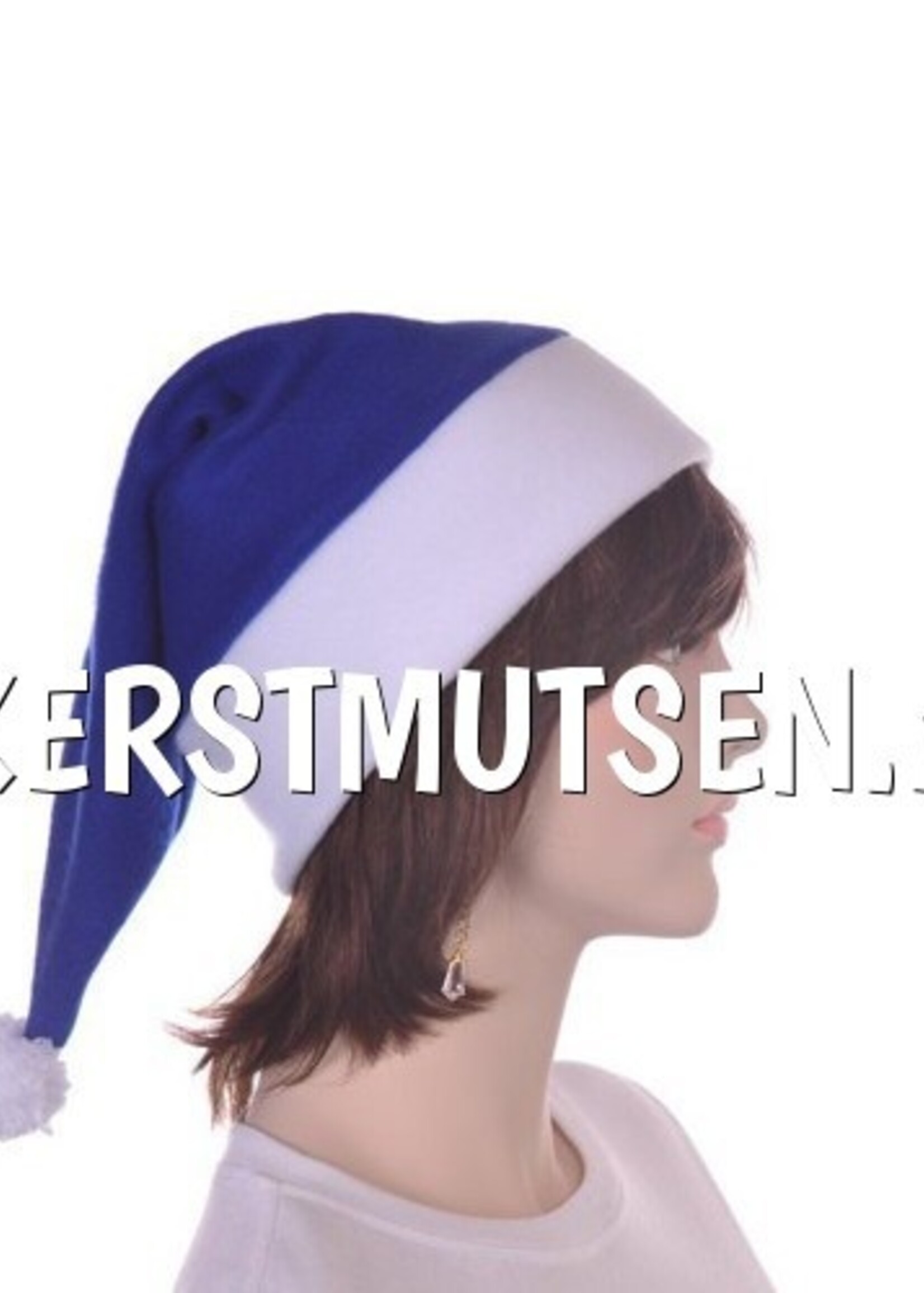 Goedkope blauwe kerstmutsen