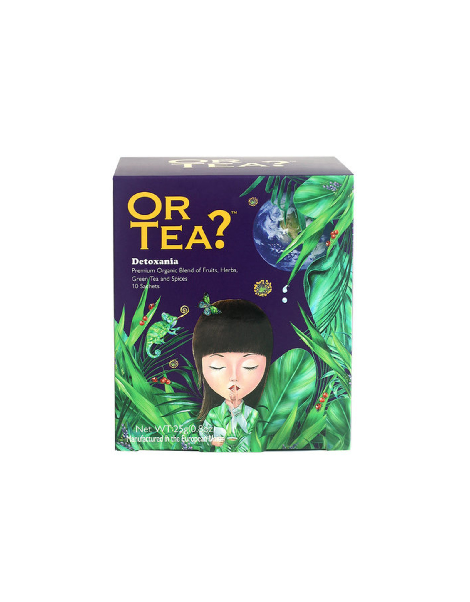 Or Tea? Organic Detoxania - 10-Sachet Box (Pillow)