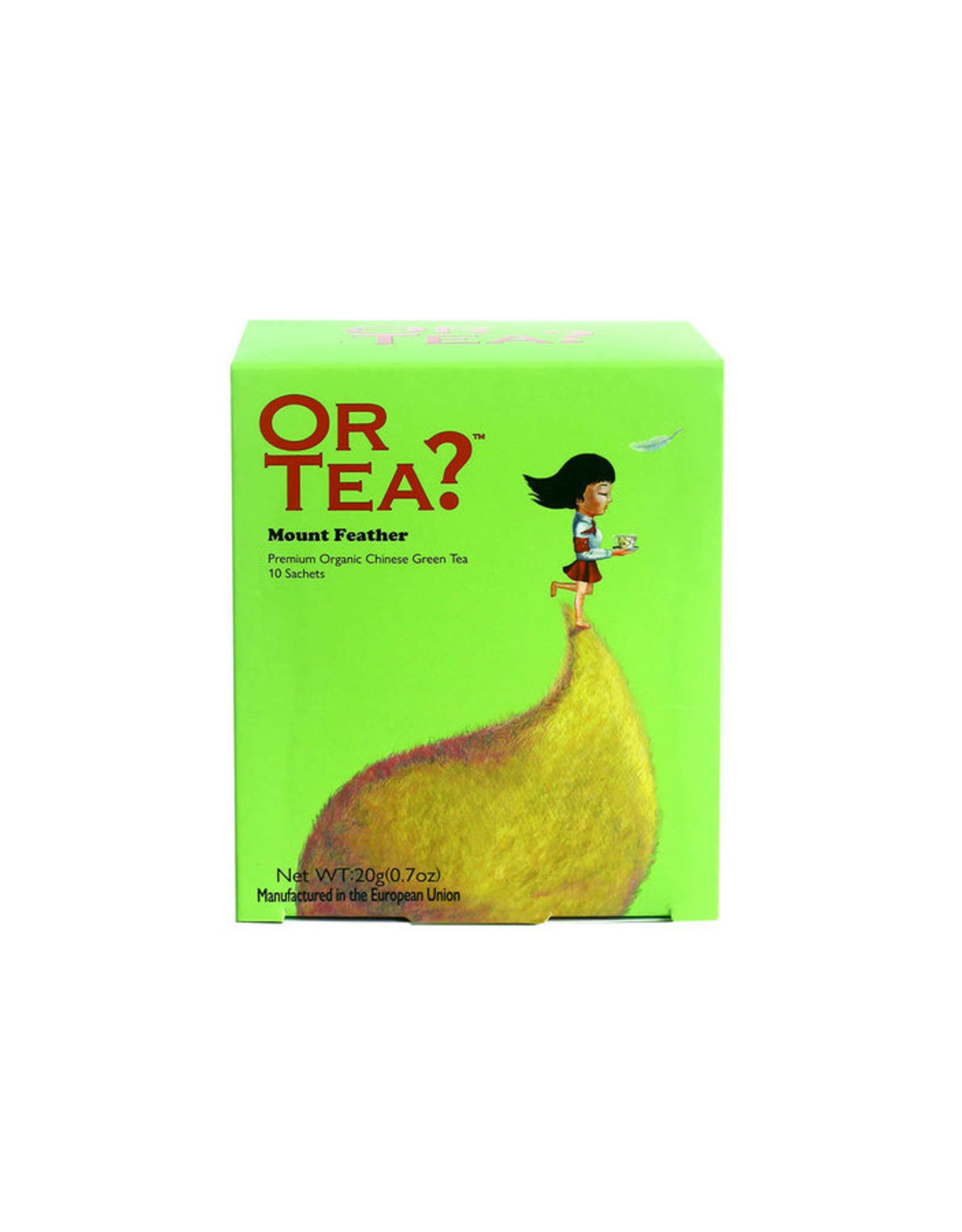 Or Tea? Organic Mount Feather - 10-Sachet Box (Pillow)