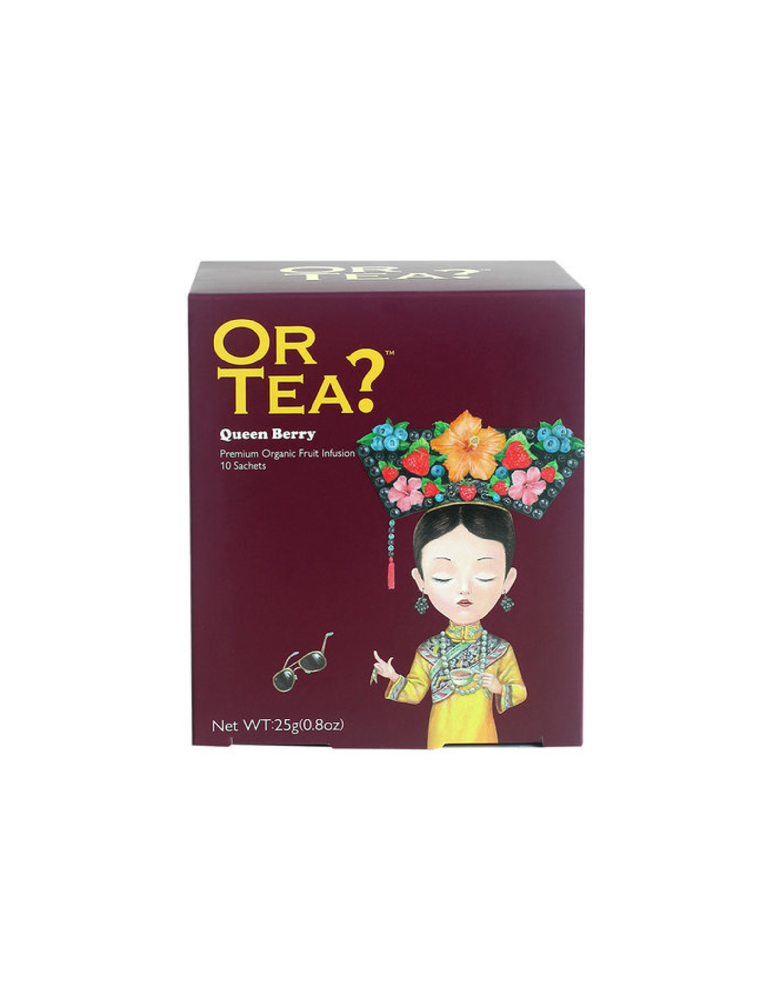 Or Tea? Organic Queen Berry - 10-Sachet Box (Pillow)