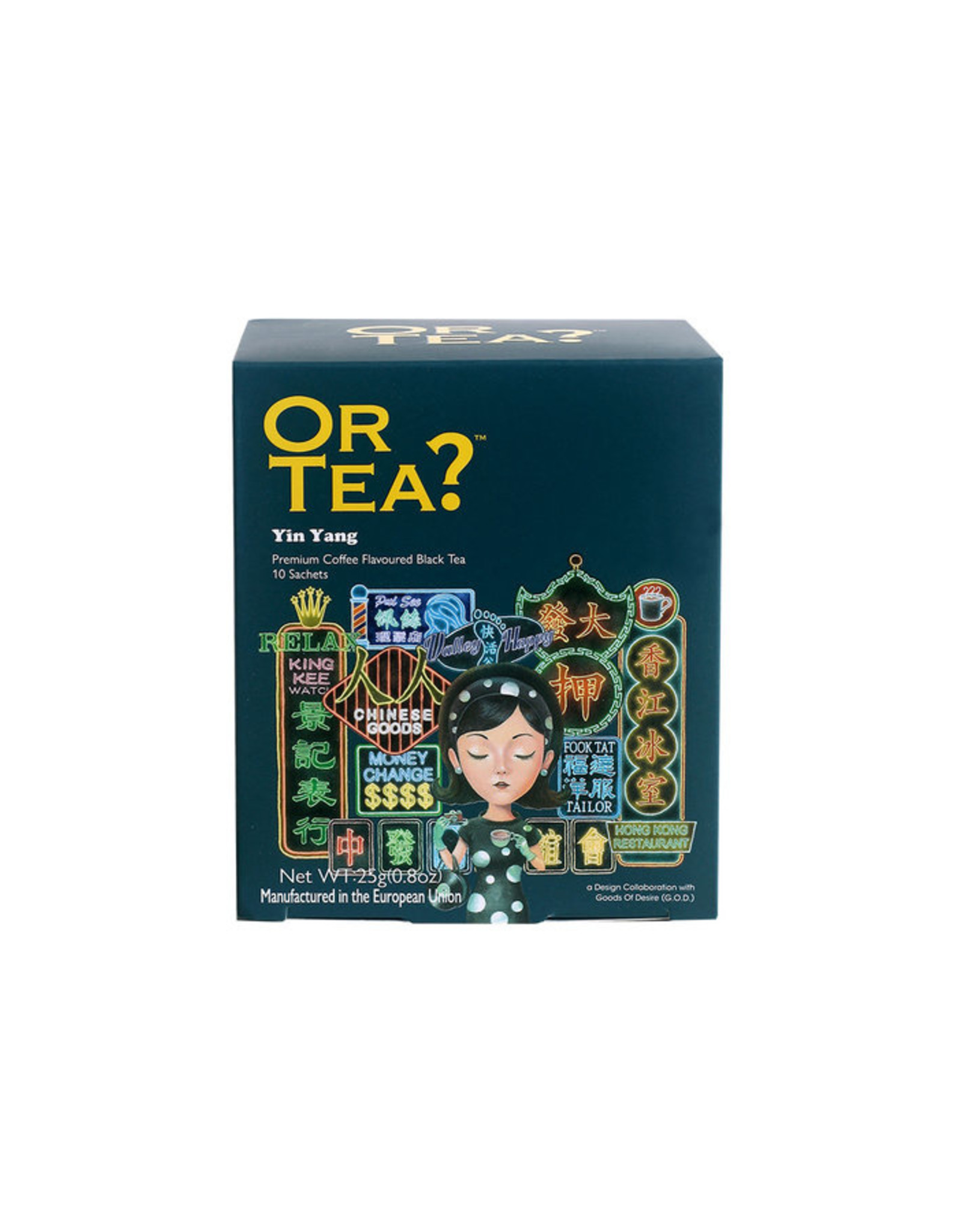 Or Tea? Yin Yang - 10-Sachet Box (Pillow)