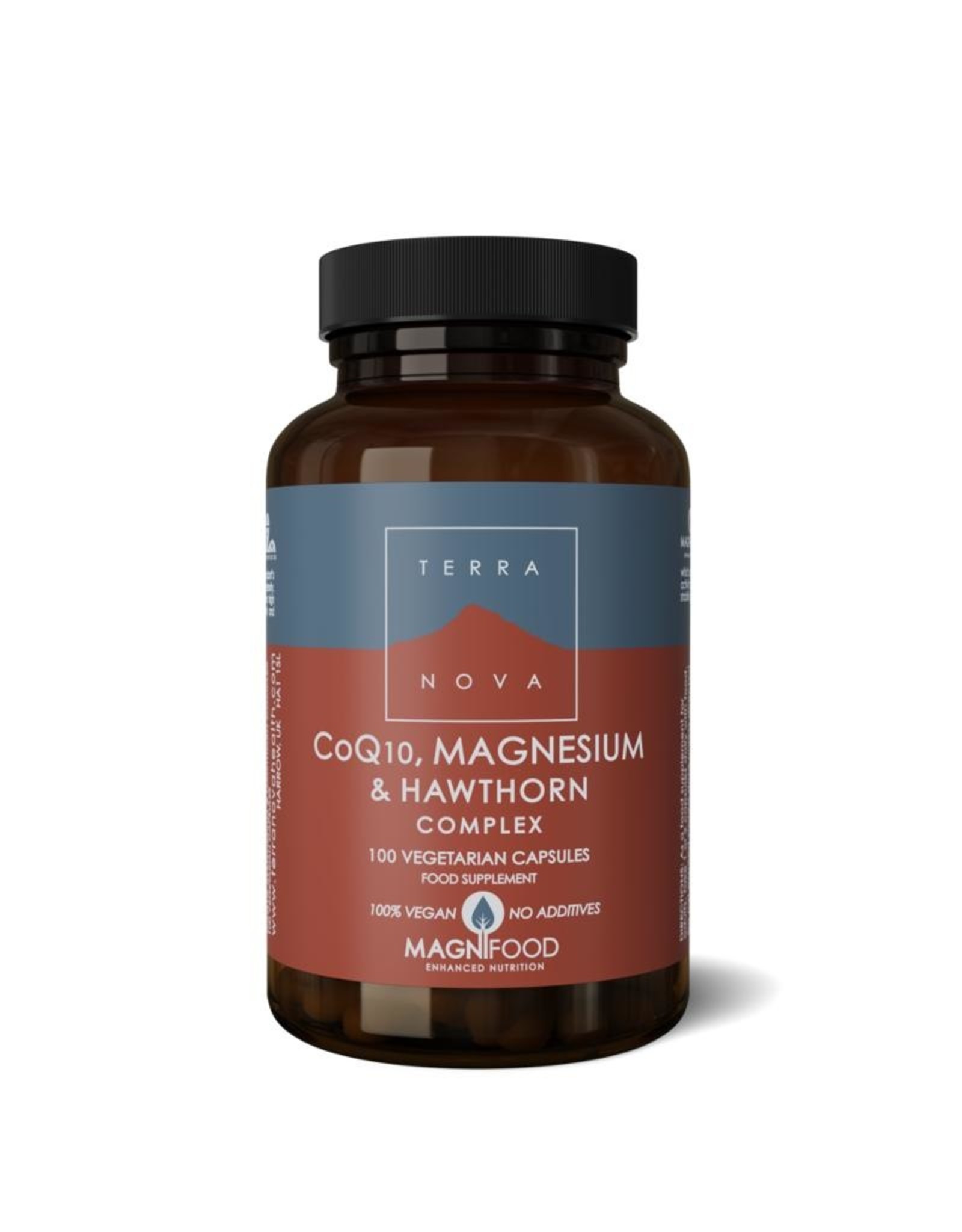 Terranova CoQ10, Magnesium & Hawthorn Complex  | Helpt je energie, spierfunctie en bloedcirculatie te optimaliseren