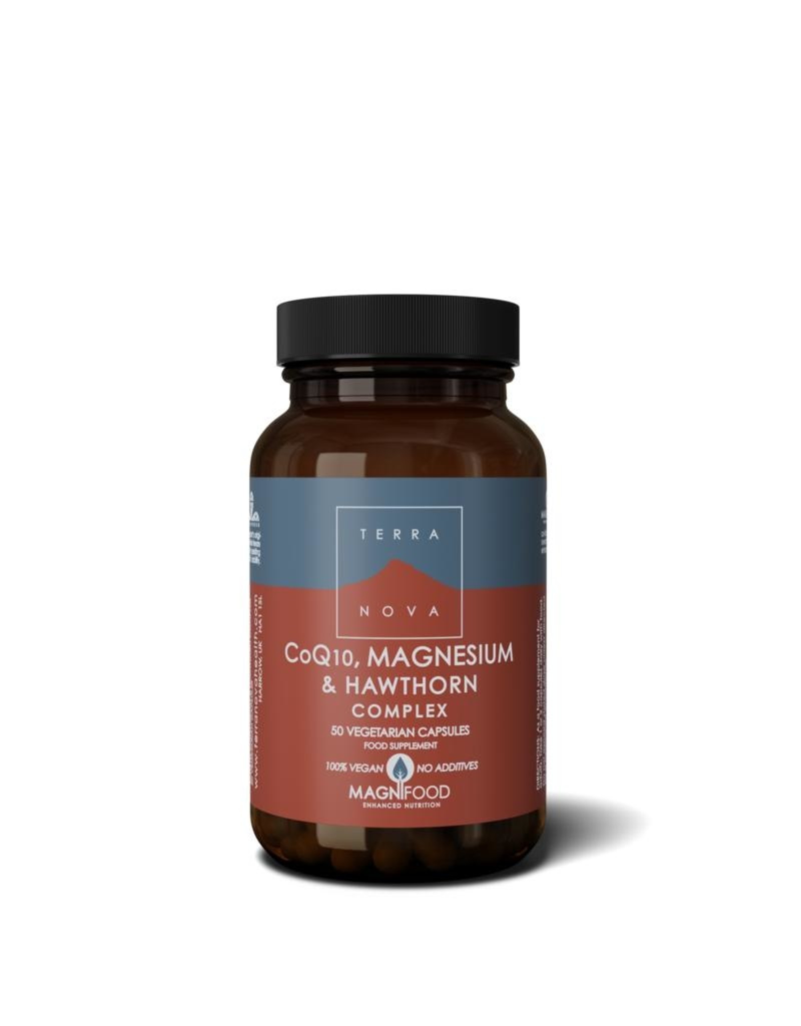 Terranova CoQ10, Magnesium & Hawthorn Complex  | Helpt je energie, spierfunctie en bloedcirculatie te optimaliseren