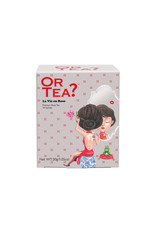 Or Tea? La Vie en Rose - Zwarte thee met roos  - 10-Sachet Box (Pillow)