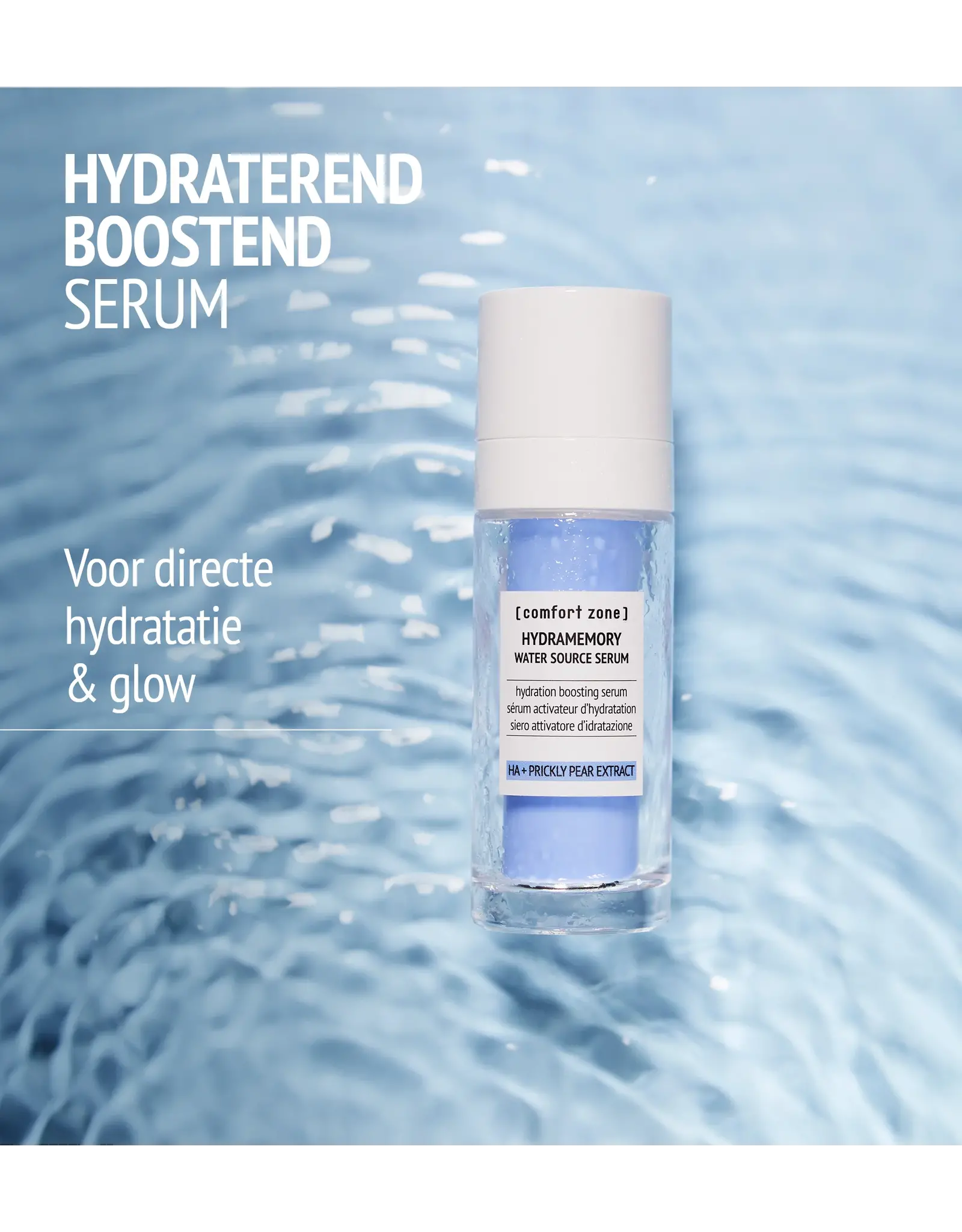 [Comfort Zone] Het serum dat de huid diep hydrateert van binnenuit