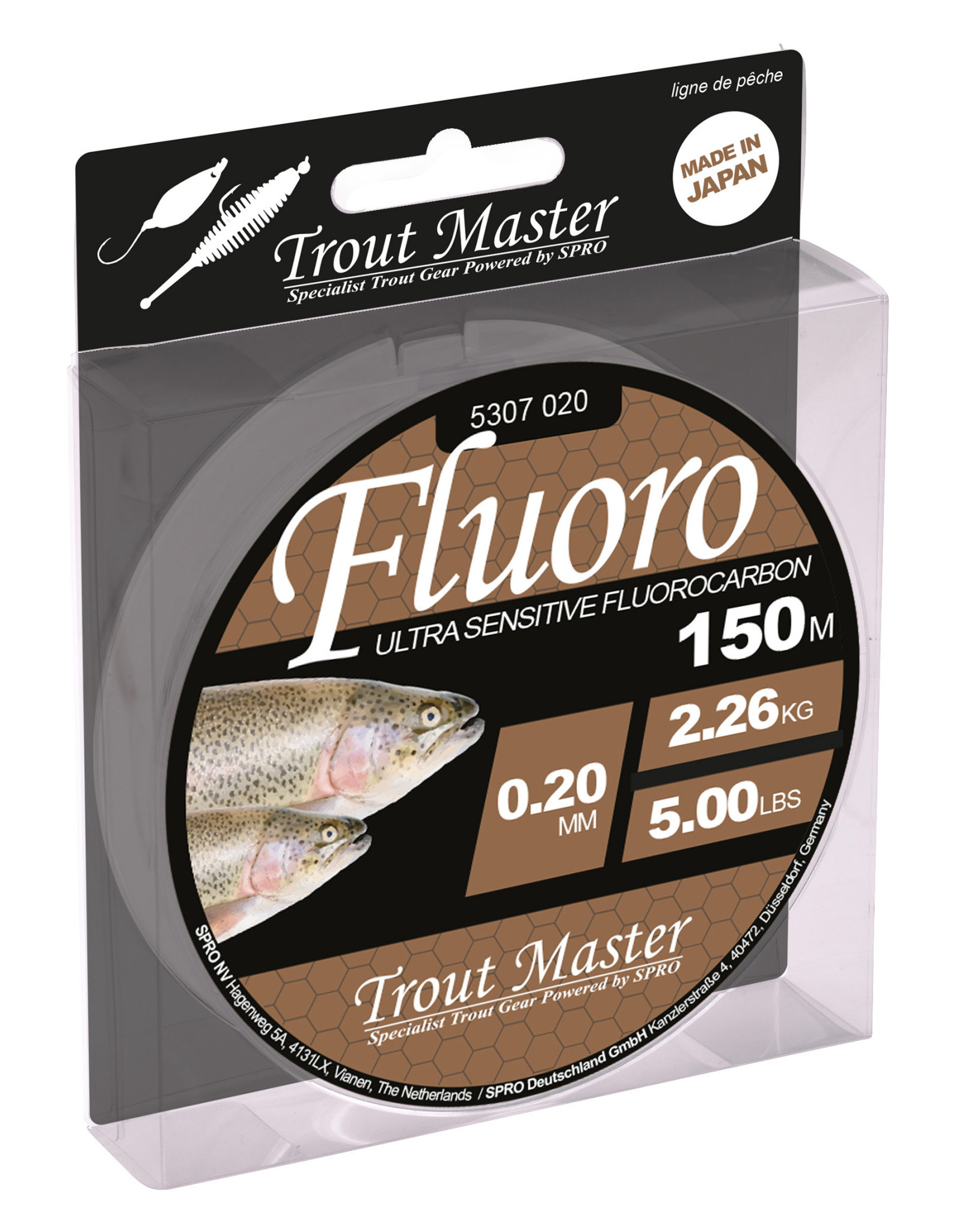 FLUORO MAINLINE 150M 0,20MM