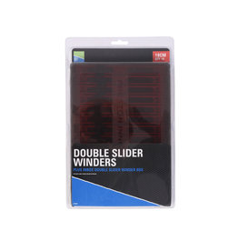 Preston DOUBLE SLIDER WINDERS - 18CM IN A BOX