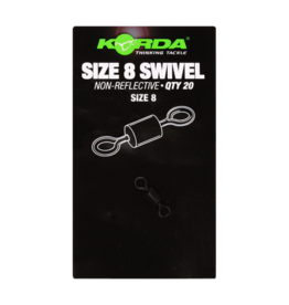 KORDA Swivels Size 8 - 20 pcs