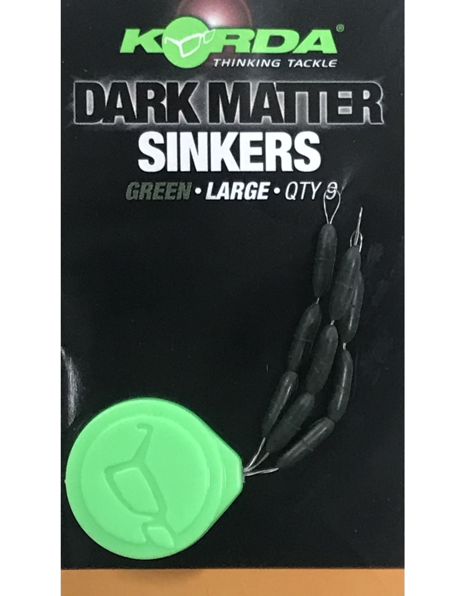 KORDA Sinkers weedy green