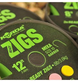 KORDA Ready Zigs 12' (360cm) size 10