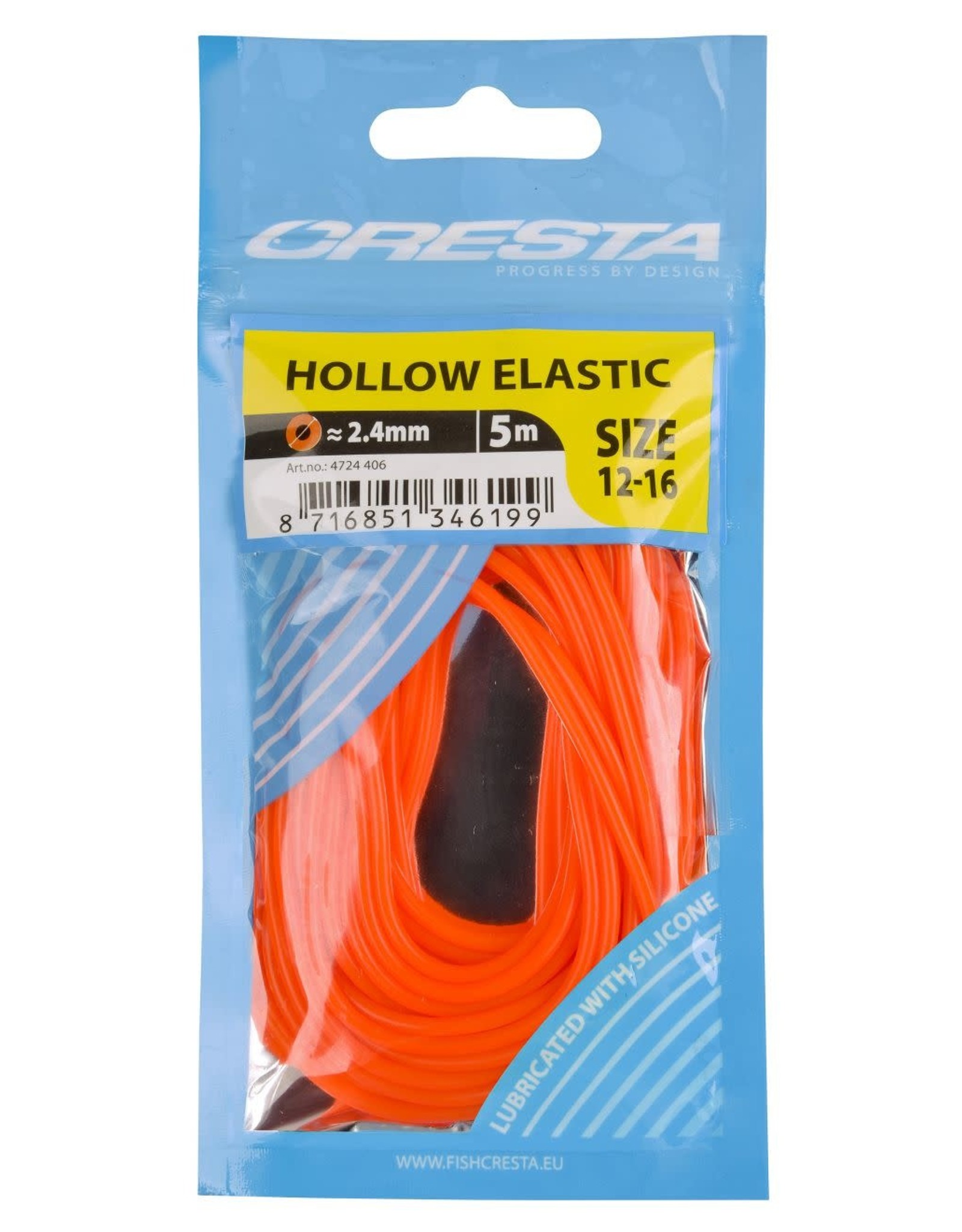 Cresta HOLLOW ELASTIC FLUO 5M