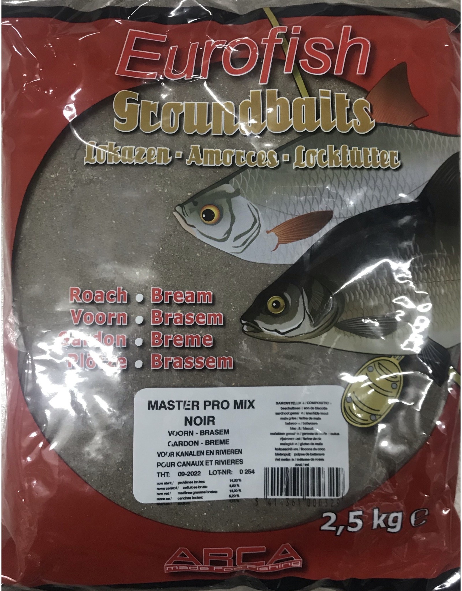 EUROFISH MASTER PRO MIX NOIR 2,5 KG