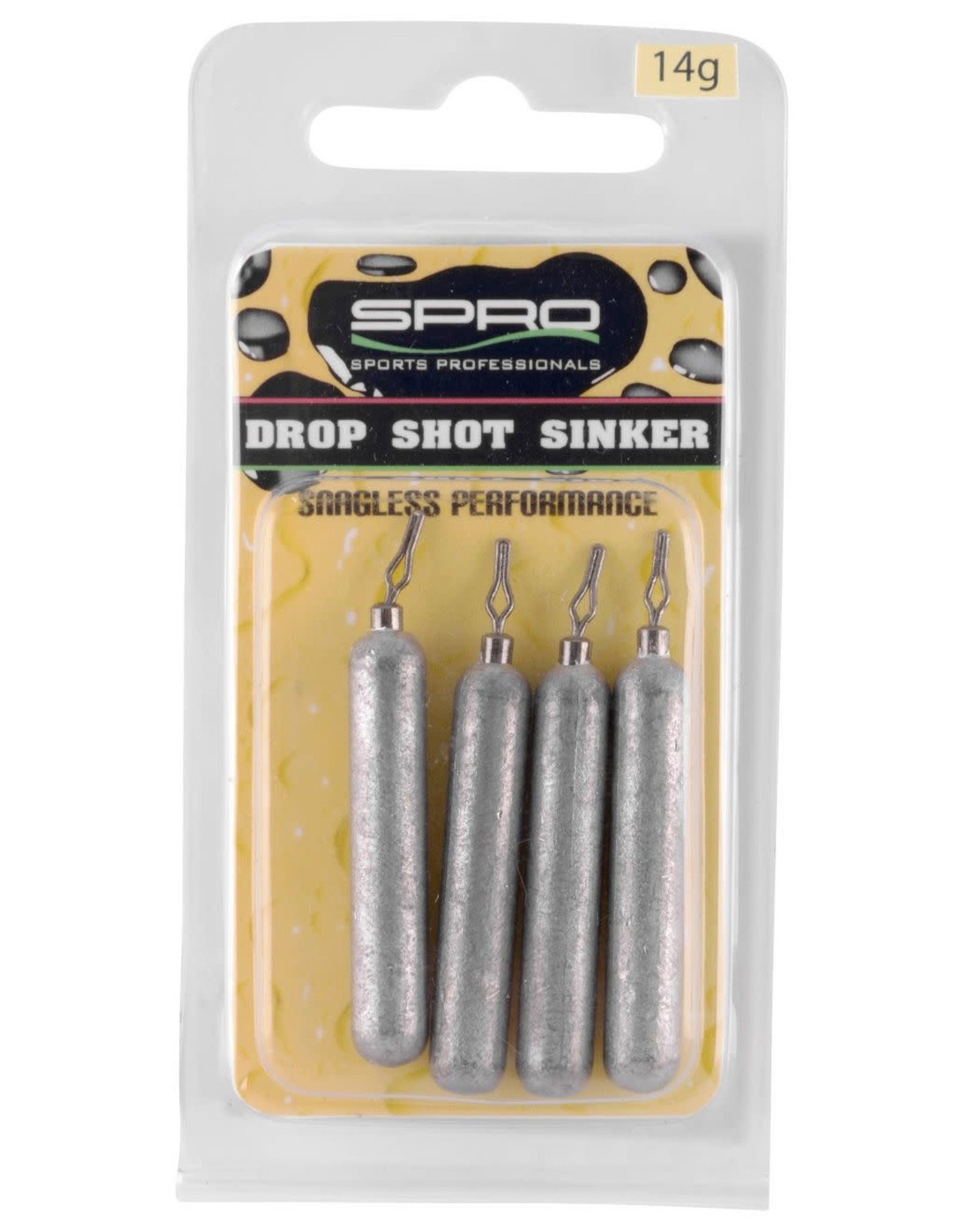 Spro LEAD DROP SHOT SINKER 14G(4ST)