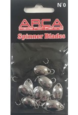 Arca Spinnerblad n 0 - silver