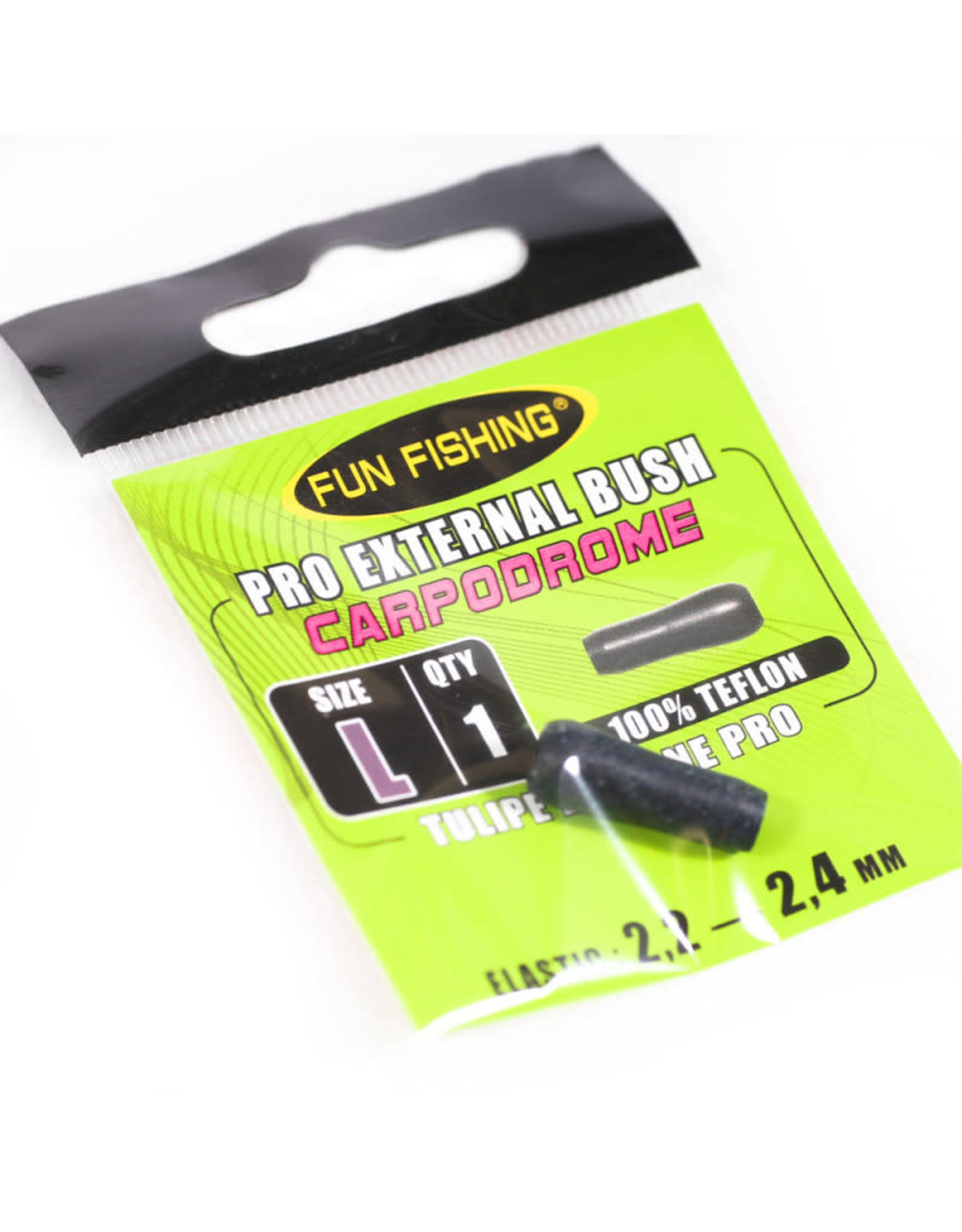 FUN FISHING EXTERNE BUSH PRO (x1) - L - Noir