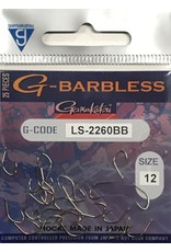 Gamakatsu G-BARBLESS 2260BB HOOKS BRONZE