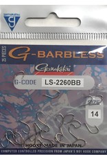 Gamakatsu G-BARBLESS 2260BB HOOKS BRONZE