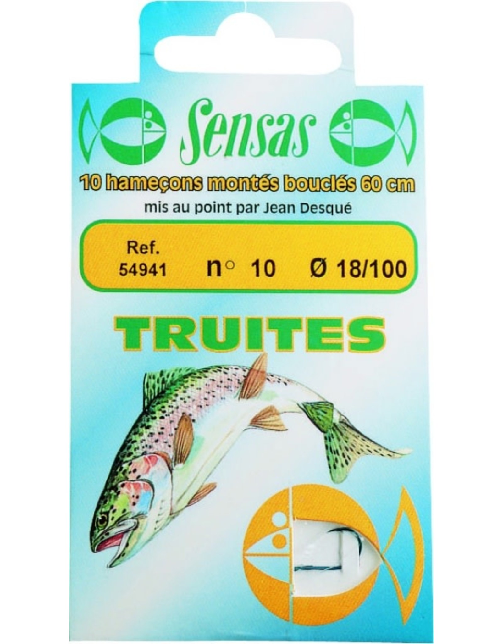 Sensas ONDERLIJN TRUITES (FOREL) 10/18