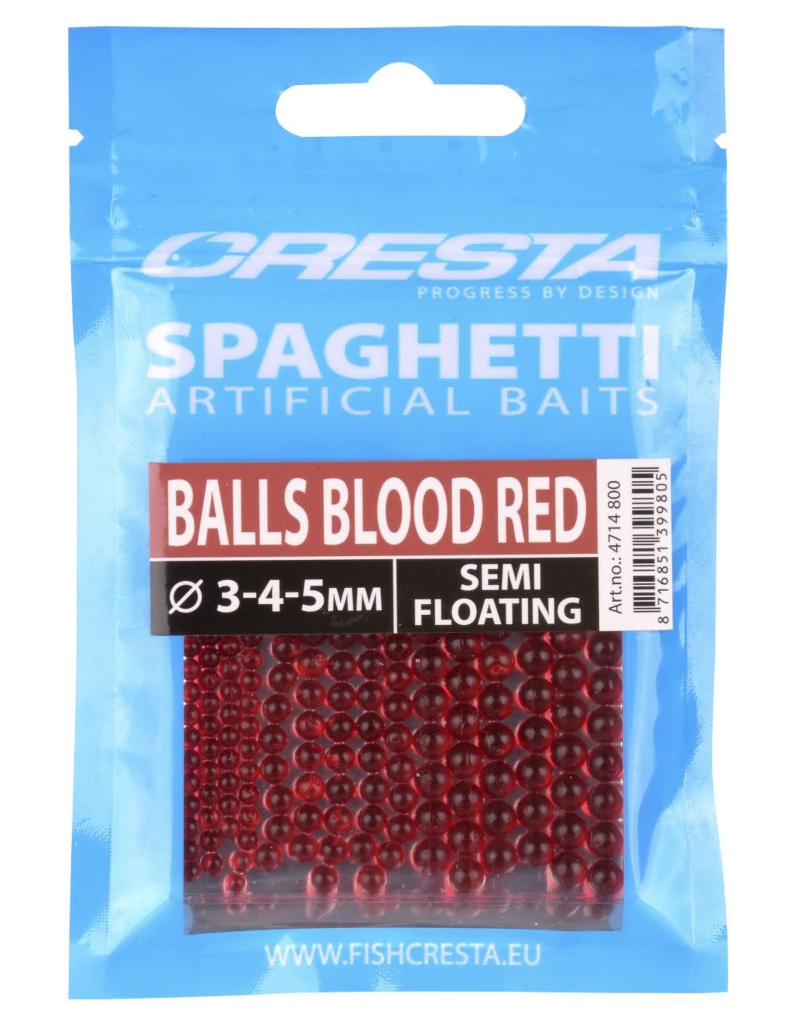 Cresta SPAGHETTI BALLS BLOOD RED