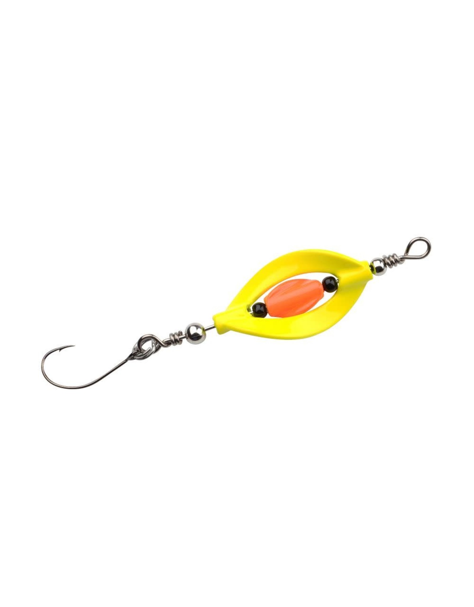 Trout Master INCY DOUBLE SPIN SPOON SUNSHINE 3.3G