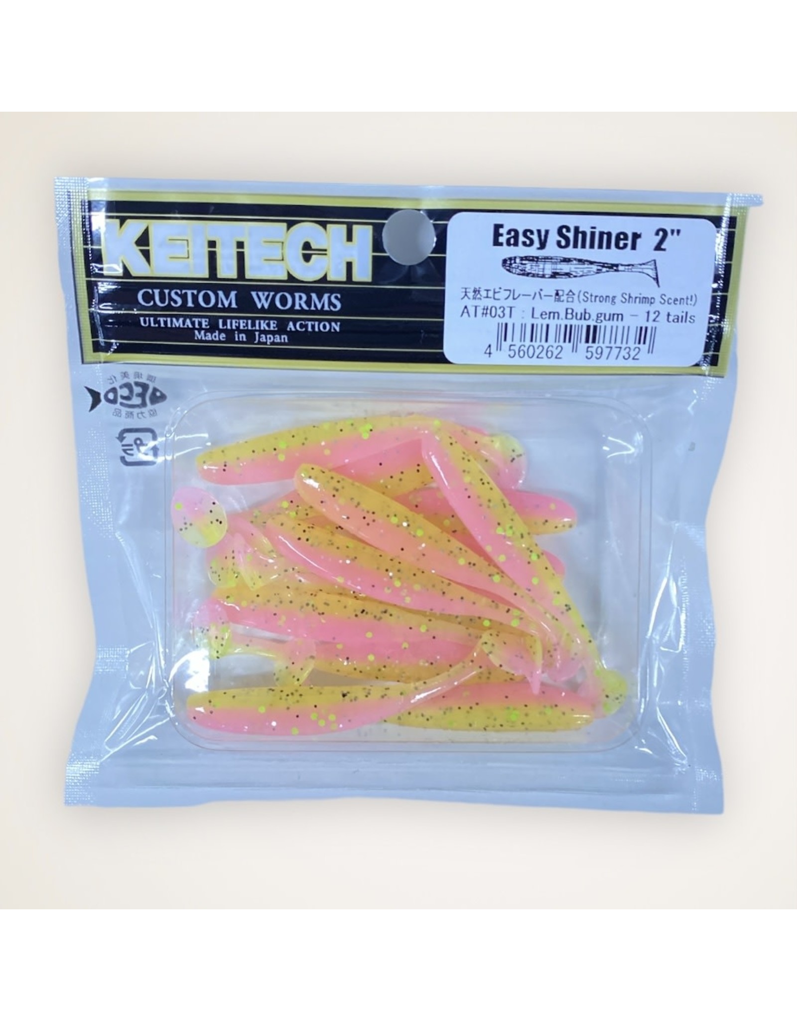 Keitech EASY SHINER 2" 5CM 12ST