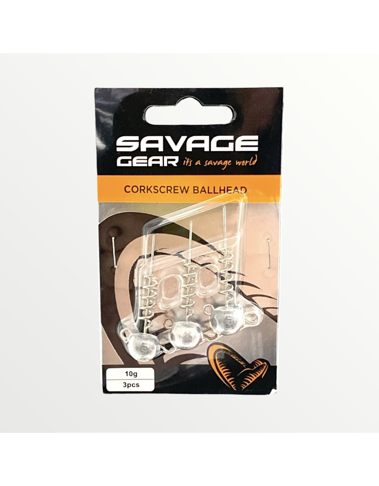 Savage Gear CORKSCREW BALLHEAD 10G 3PCS