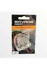 Savage Gear CORKSCREW BALLHEAD 6G 3PCS