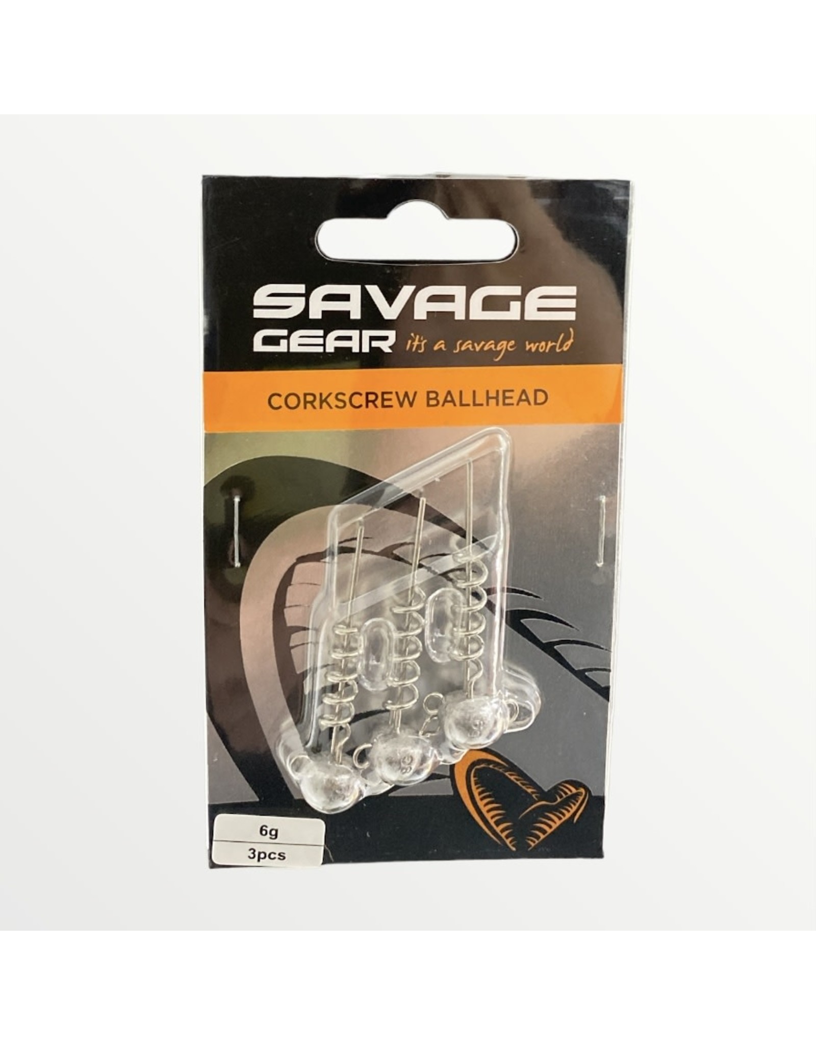 Savage Gear CORKSCREW BALLHEAD 6G 3PCS